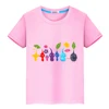 Pikmin Summer Cute 100%Cotton T-shirt cartoons Short Print anime Tees pride tshirt Tops y2k Tshirt kid Day gift boy girl clothes 6