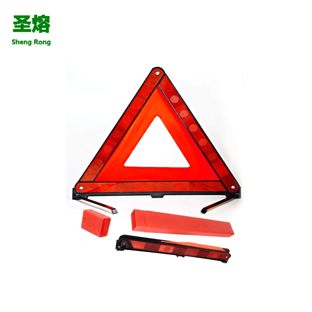 Foldable Windproof Reflective Safety Triangular Warning Sign Traffic