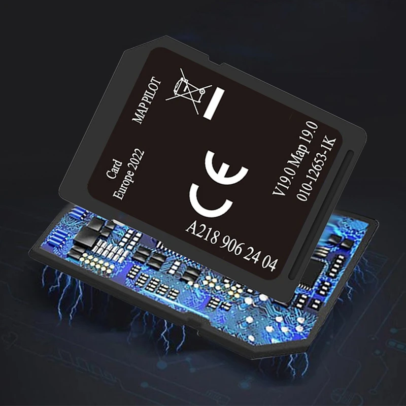 2X A218 V19 Navigation Card For Mercedes-Benz CLA-CLASS From 2014- Europe Map / A218 906 2404 Map Card