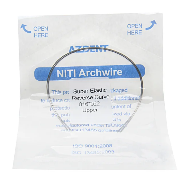 Orthodontic Treatment Wire AZDENT Dental Orthodontic Arch Wire - NITI