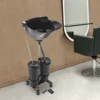 Mobile Hair Wash Basin Height Adjustable For Salon Spa Portable Shampoo Basin with 2 Water Buckets 1