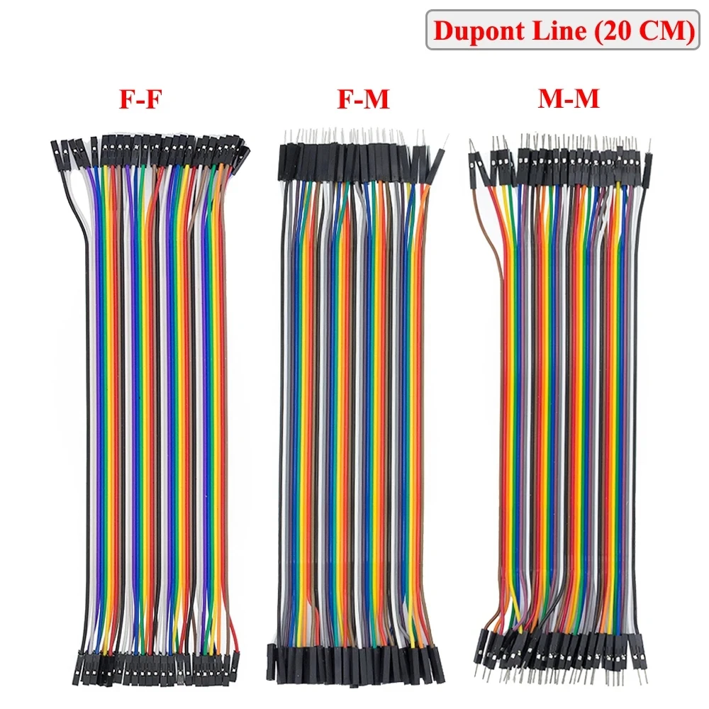 Dupont Wire Jumper Cable Kit Dupont Line 10cm/20CM/30CM Male to Male+Female to Male + Female Female Jumper Wire Dupont Cable for arduino DIY KIT