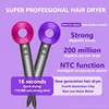 High-speed Negative Ion Hair Care Hair Dryer 110000rpm Wind Speed 62m/second Fast Drying Household Super Hair Dryer