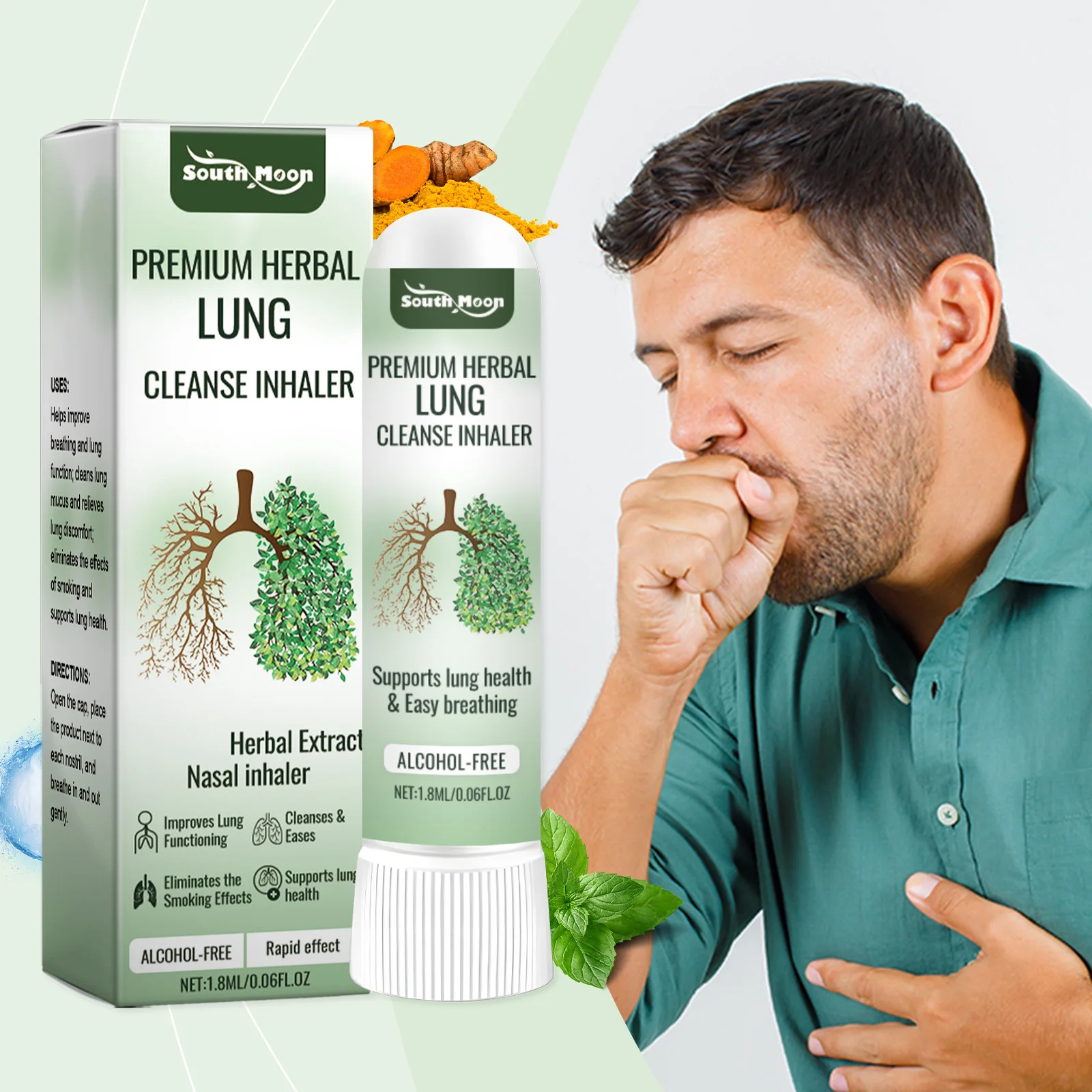 Lung Cleansing Inhaler Improves Lung Function Supports Health