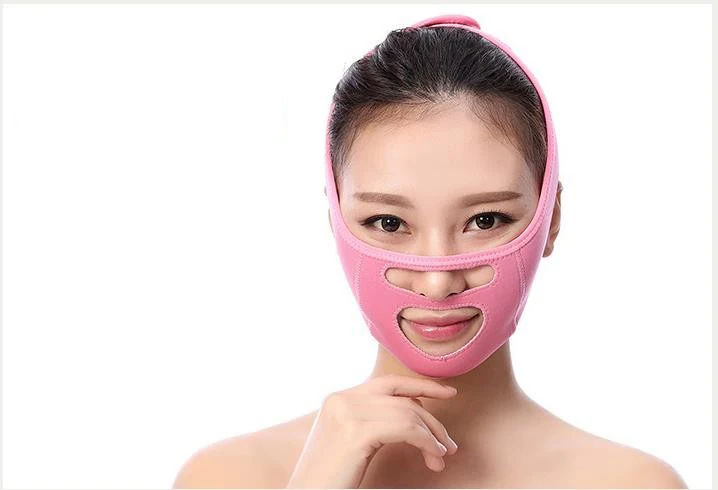 Thin mask sleep with the thin face beauty facial bandage promote legal grain double chin thin face workpiece v facial beauty too