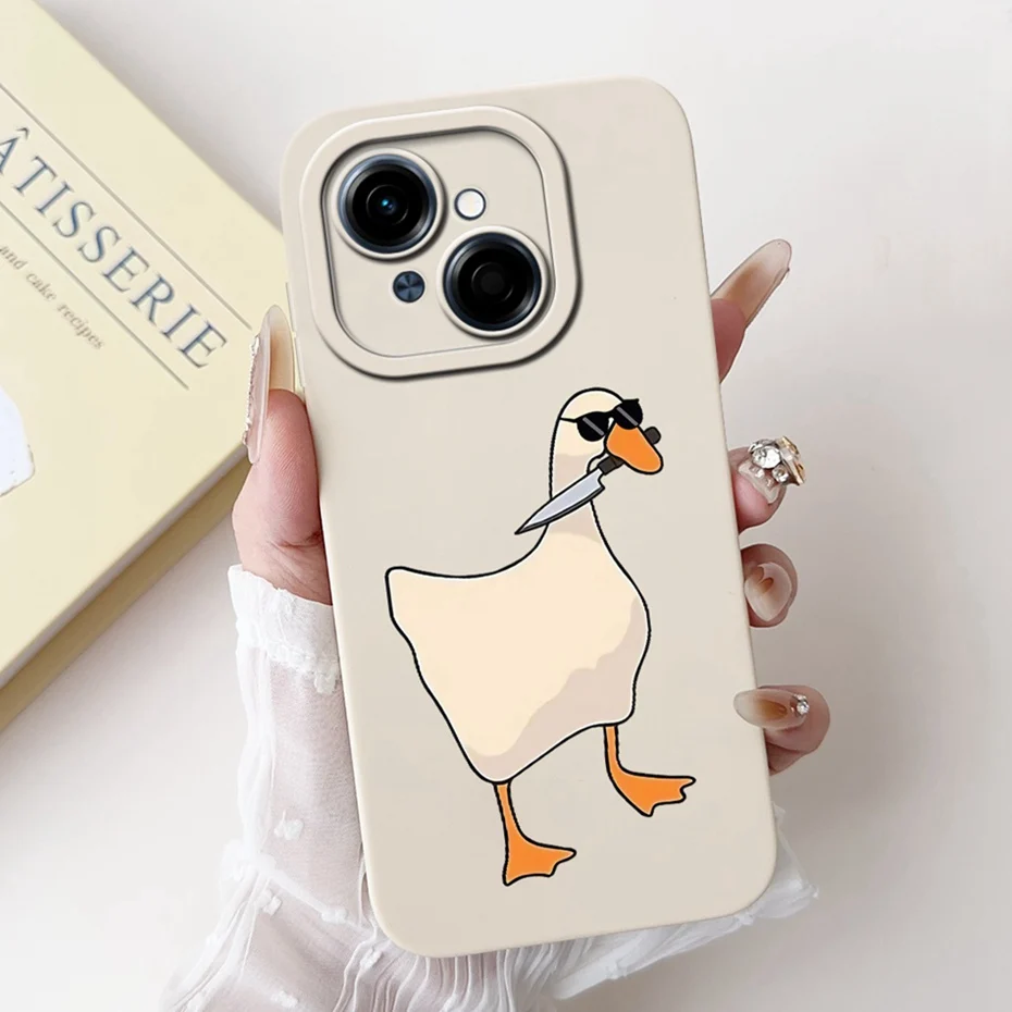 Cute Cartoon Soft Silicone Shockproof Phone Case with Bumpers