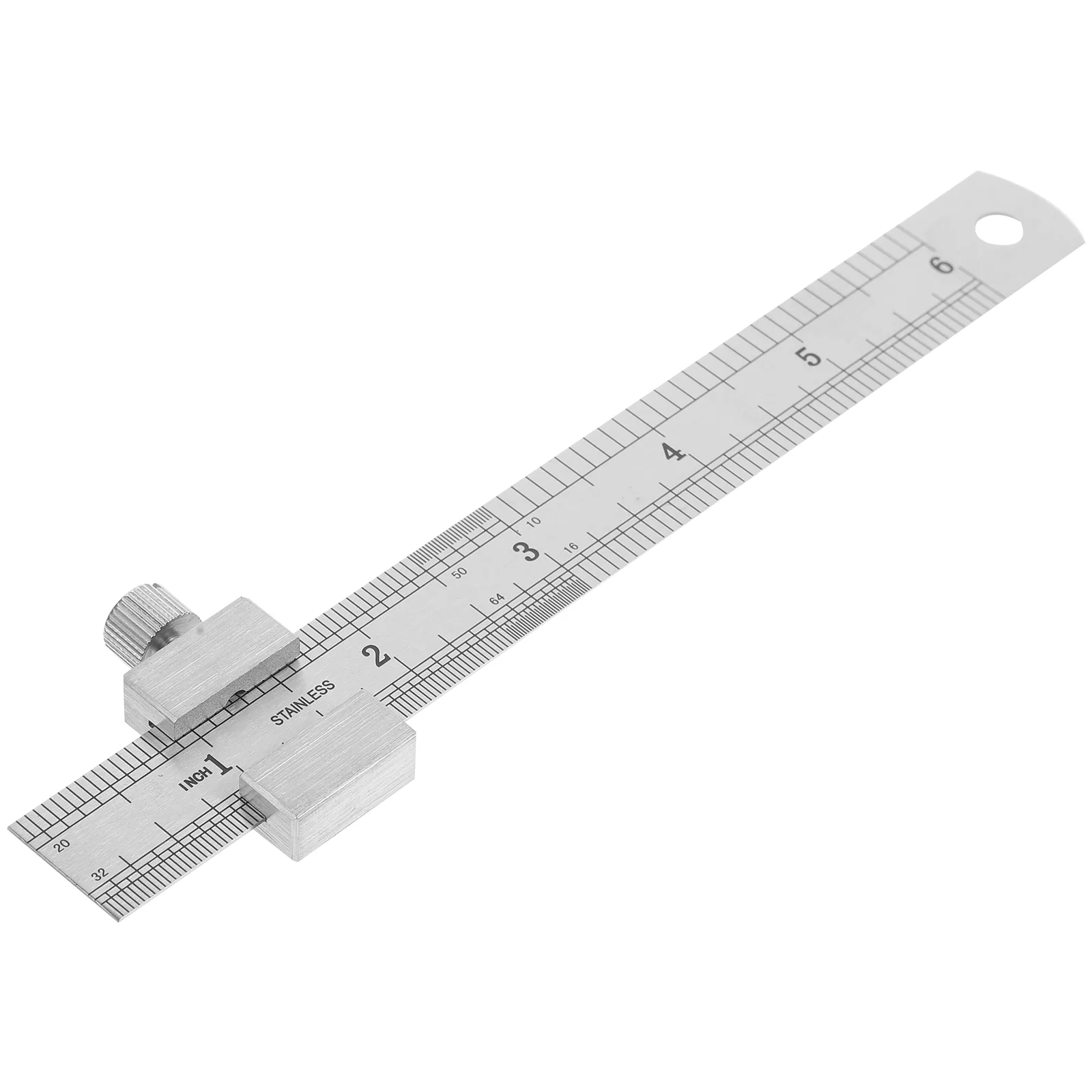 

Stainless Steel Ruler Tools for Mechanics Measuring Rulers Straight Positioning Block Drawing