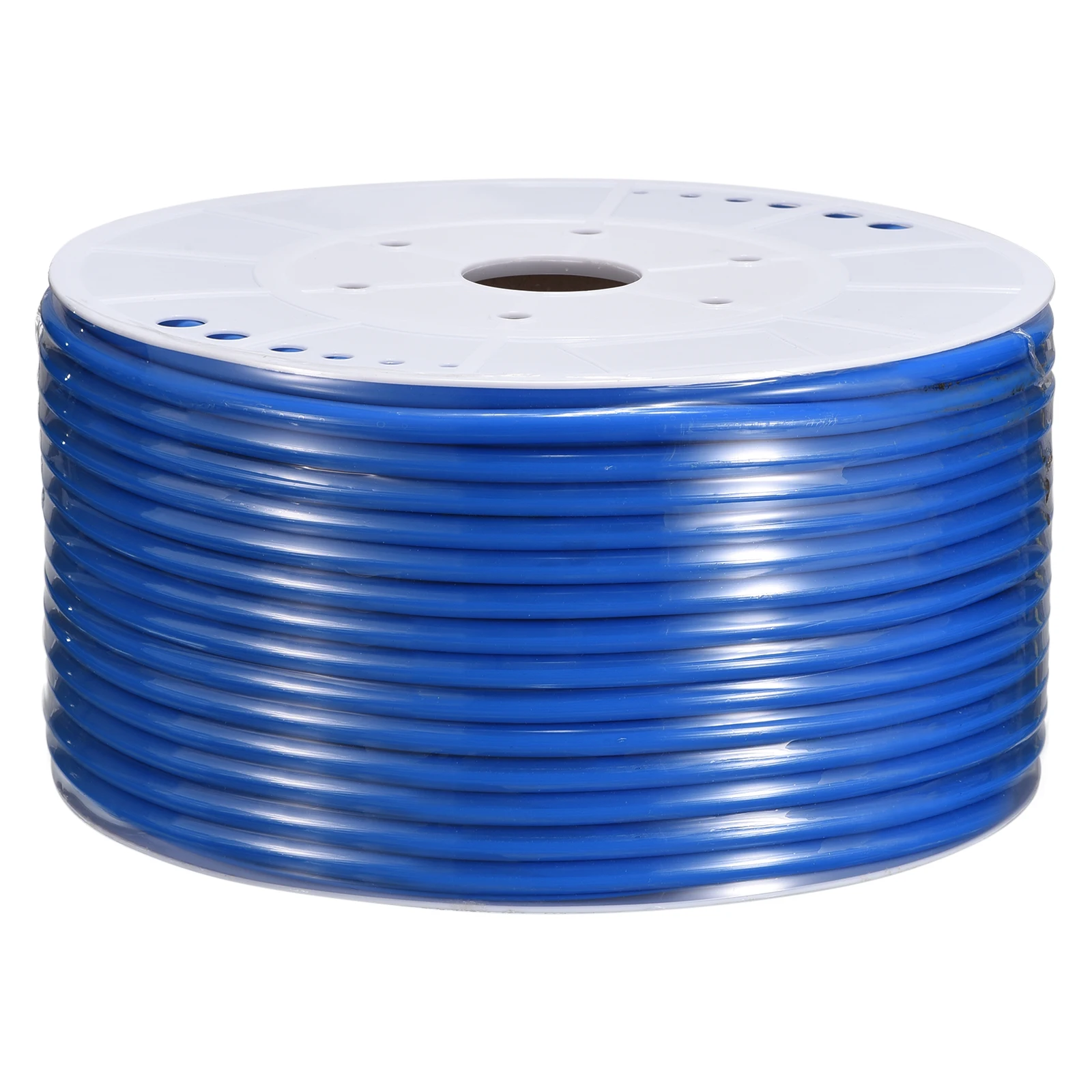 

Pneumatic Tubing Pipe 10mmx6.5mm 295ft 90 Meters PU Air Line Tubing Hose Tube Transparent/Blue for Fluid Transfer Air Compressor