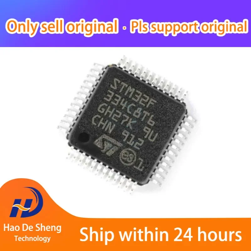 

5 шт./партия STM32F334C8T6 STM32F334 LQFP-48 новая Оригинальная фотография