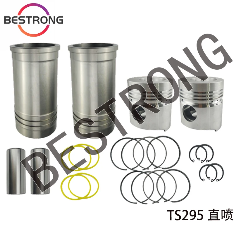 Overhaul Piston and Cylinder Liner Kit For TAISHAN 295T 295 Direct