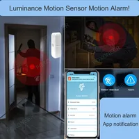 ZigBee 3.0 Human Motion Sensor Tuya 10G Mmwave Radar Temperature Humidity Sensor Security Burglar Works With Home Assistant 5