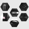 Solar Backpack 12/20W Panel Powered Laptop Bag Water-resistant Large Capacity with External USB Charging Port New men's bag 5