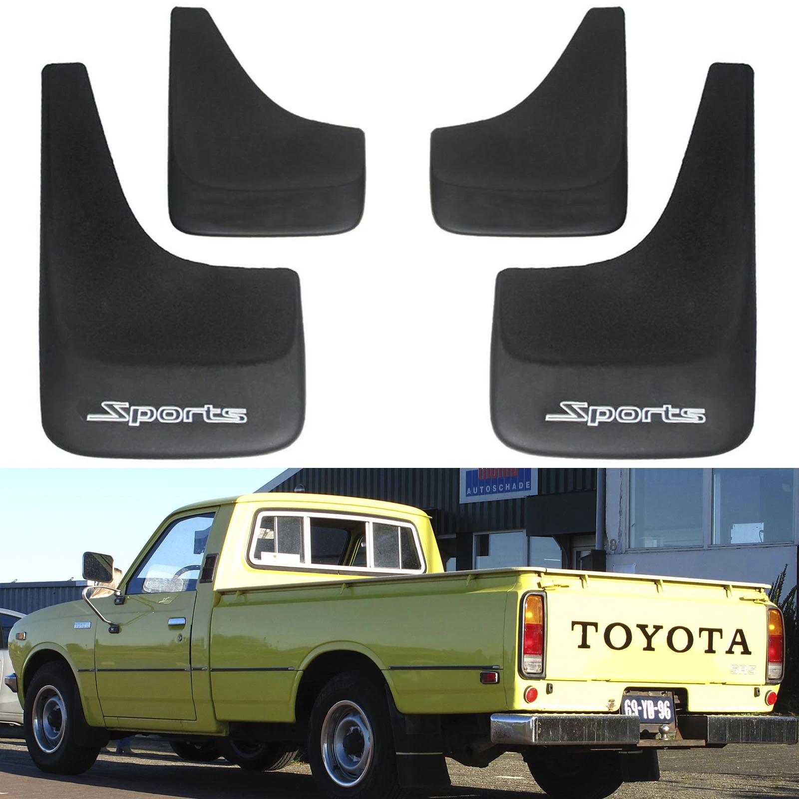 2010-2018 4runner Mudgards Mud Flaps Factory Genuine Toyota OEM 4pc Set Black For Sale Online