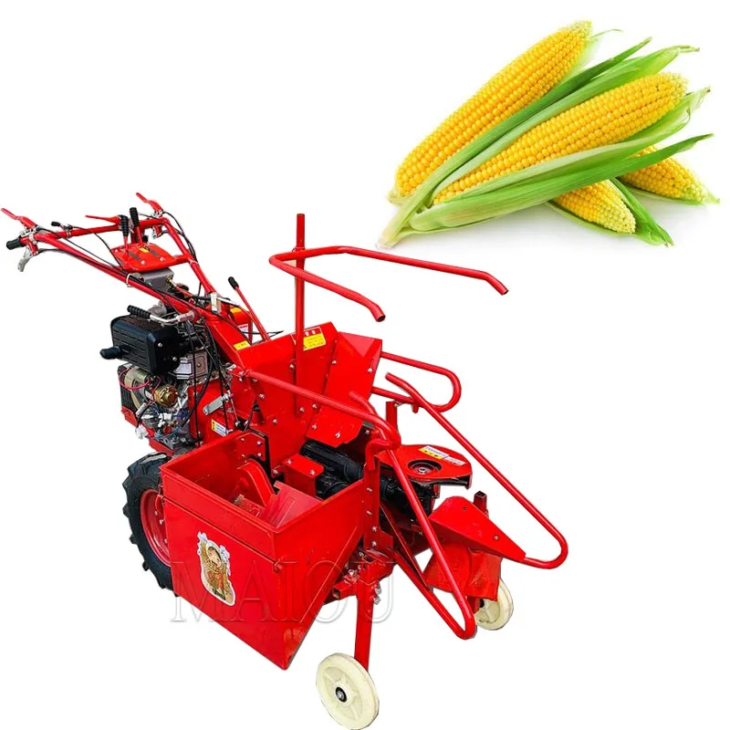 

Small Corn Harvester Single-row Automatic Walking Agricultural Multi-function Walk-behind Tractor Harvesting Header