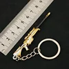 Valorant Weapon Forsaken Gold Operator Keychain 8cm Alloy Metal Game Peripheral Samurai Sword Weapon Model Gifts Toys for Boys 5