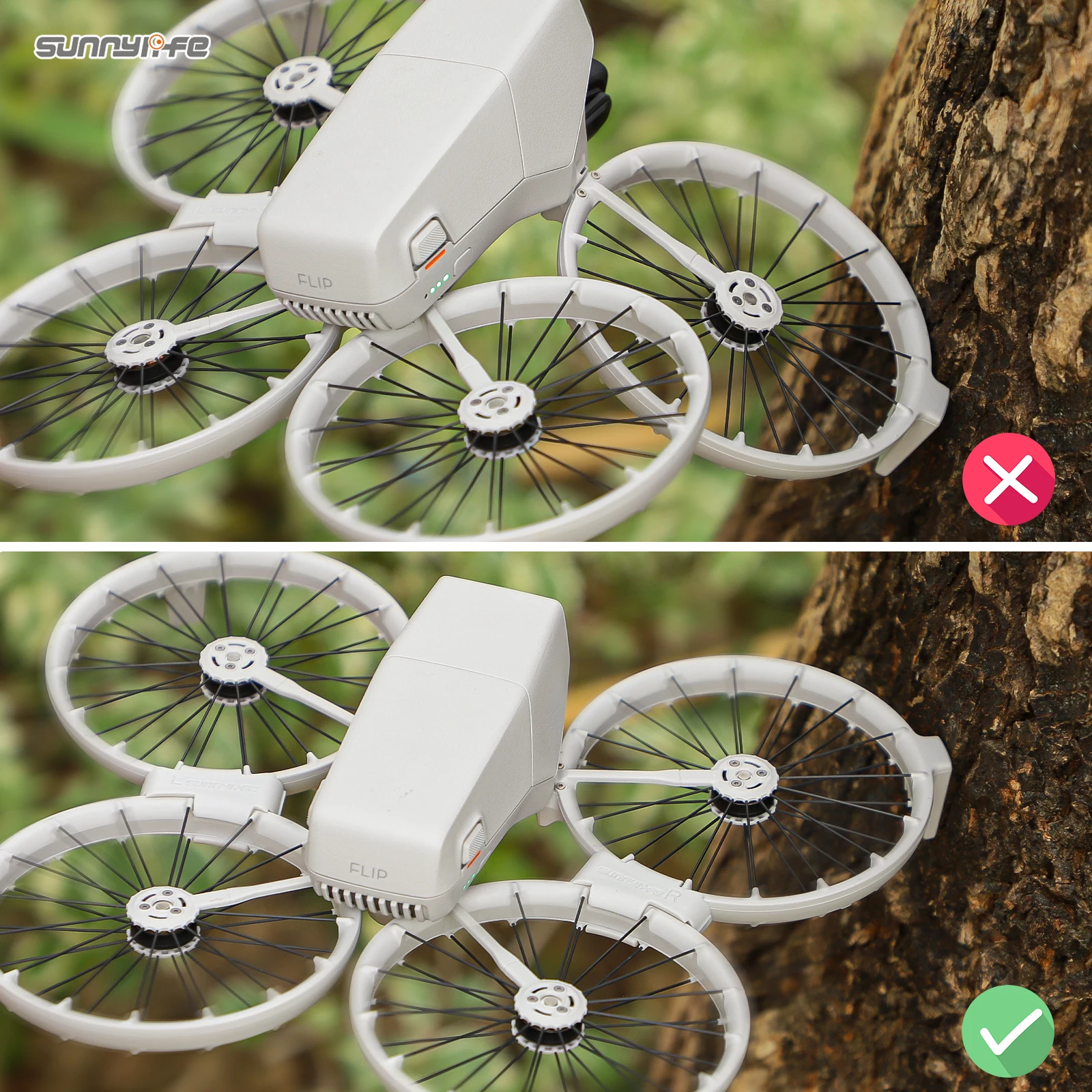 รูปสินค้า แขนป้องกันสั่นสะเทือน DJI Flip อะไหล่ป้องกันการชน