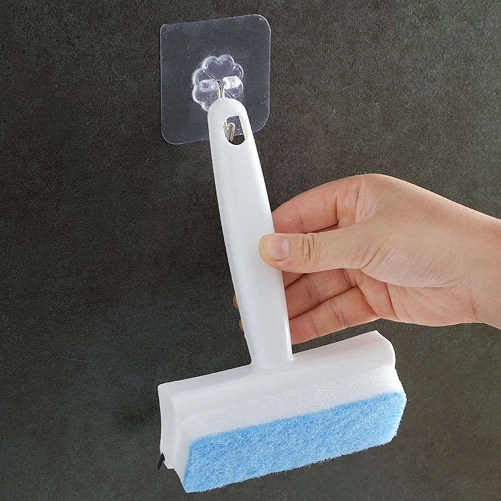 Window Cleaner Window Glass Cleaning Brush Sponge Wiper Mirror Bathroom Wall Shower Squeegee Home