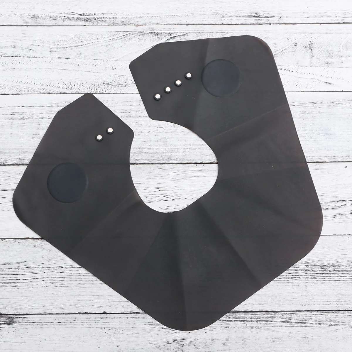 

Baking Oil Hair Dye Salon Stylist Cape Collar Wrist Bands for Washing Face Hairdressing Cutting