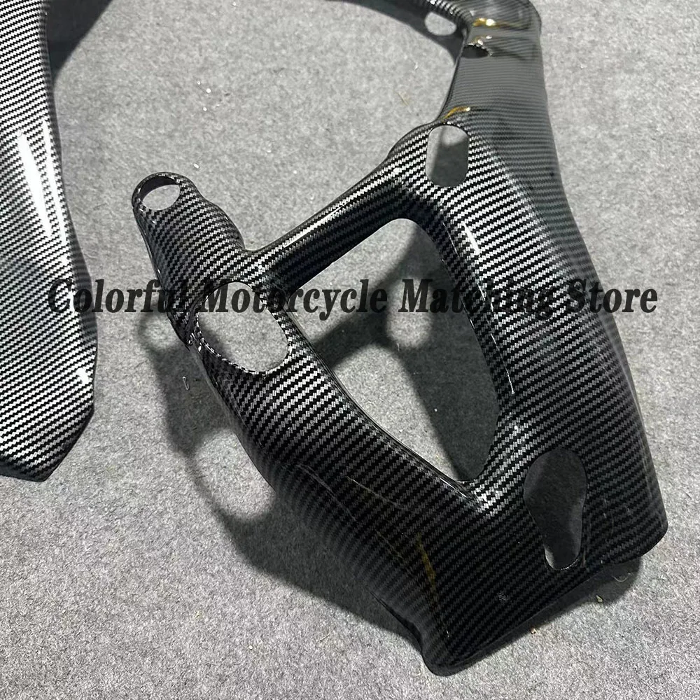 For BMW S1000RR ABS Carbon Fiber Side Rear Frame Cover Water Transfer Printing