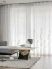 Embroidered Beautiful Princess Gauze Curtain 1PC Curtains for Living Room 4