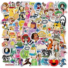

10/30/50PCS All Kinds of Cartoon Characters Collection Graffiti Stickers Skateboard Luggage Waterproof Stickers Wholesale