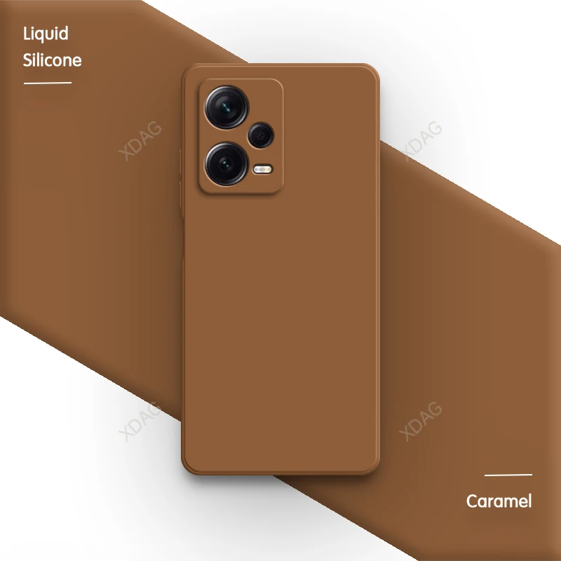 Enhanced Silicone Soft Back Cover - Square Design