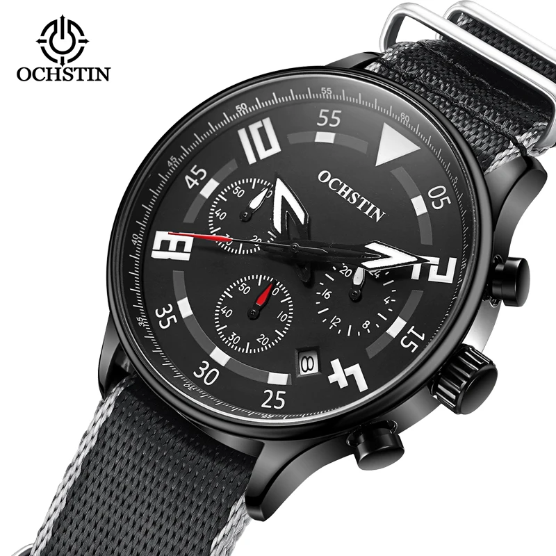 Automatic wrist watches for men Water proof man Sport watches Luxury Bracket male Casual Quartz Chronograph Elegant Men's Watch