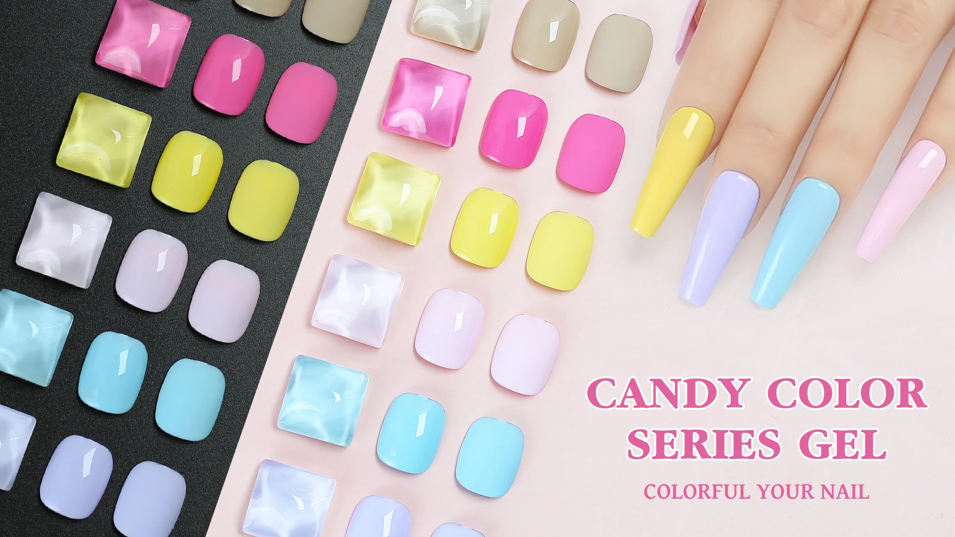 Description Picture 2 of itemArte Clavo 15ml Base Gel Nail polish Bright Color Semi Permanent Soak Off UV LED Nail Art No Wipe Top Coat Nail Art For Manicure