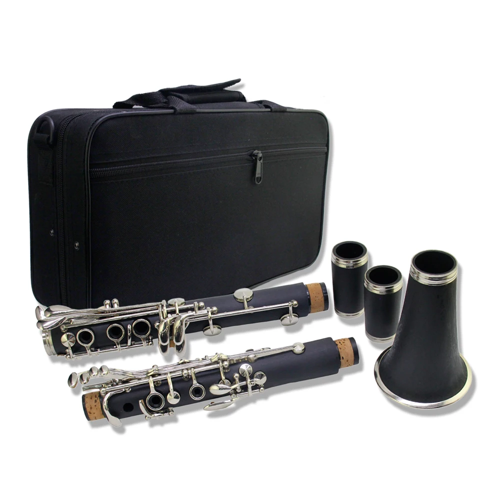 

Для начинающих и детей, самая низкая цена, Abs пластик, 17 клавиш, Bb ключ кларнет