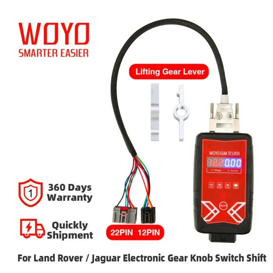 

WOYO PL005 For Land Rover For Jaguar Variable Speed Module GSM Tester Rotary Gear Selector Desktop Test Diagnostic Repair Kit