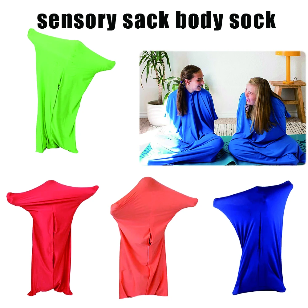 Body Sensory Sock Elastic Stretchable Full Seamless Autism Sensory Sock