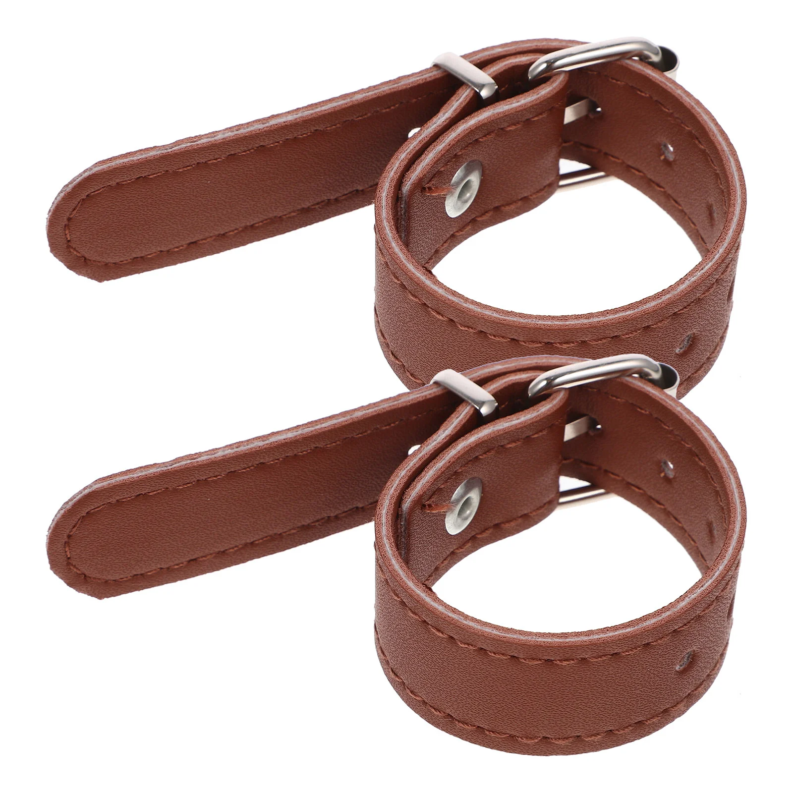 

1 Pair of Bike Basket PU Straps Bicycle Straps Basket Strap Bicycle Front Basket PU Straps