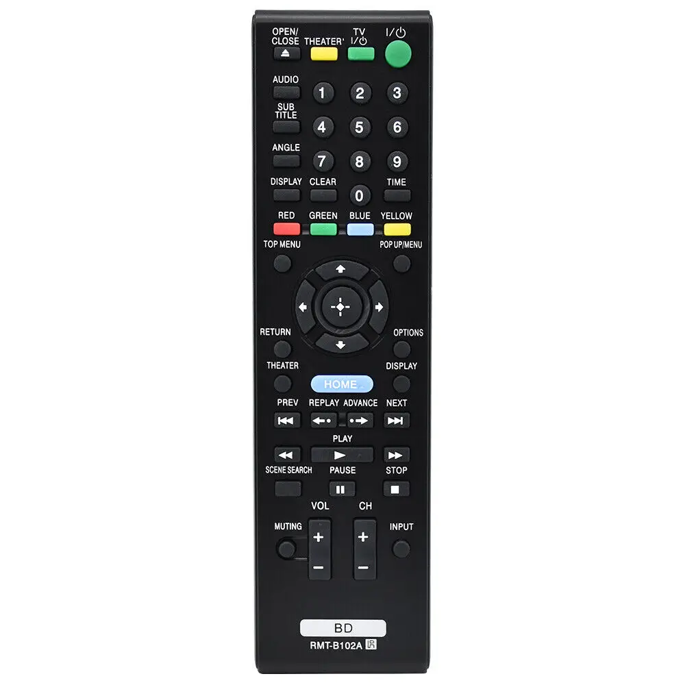 

New Replace RMT-B102A for Sony BD Blu-ray DVD Remote Control BDP-S350 BDP-BX1