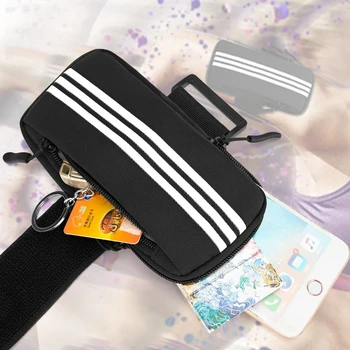 Phone Armband Waterproof Running Holder Shockproof Luminous Mobile Arm Case for Samsung Xiaomi Huawei Iphone 14 15 16 Pro Max