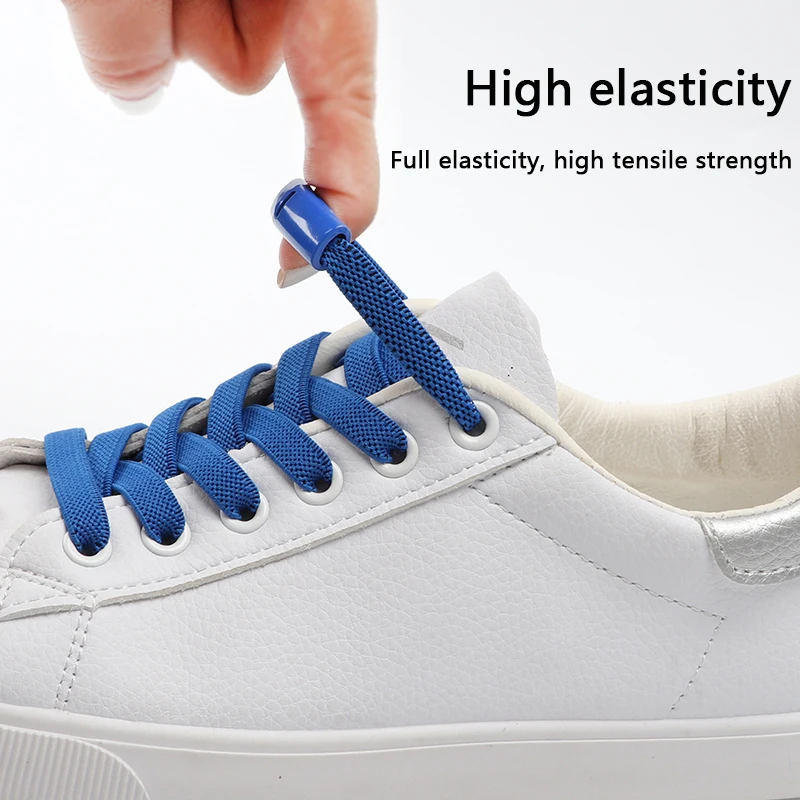 Round Elastic Shoelace Without Tying Stretch Shoelaces for Sneakers No Tie  Shoe Laces for Kids NICE Lock Tieless Lace Strings - AliExpress
