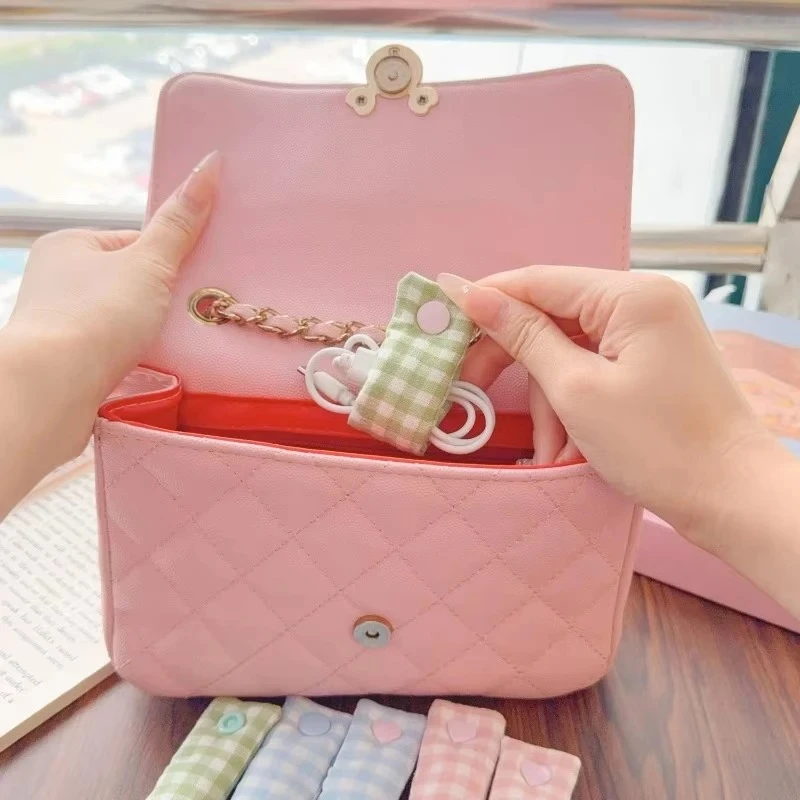 1PC Data Cable Storage Buckle, Reusable, Charging Cable Headphone Cable Organizer, with Snap Button Design, Convenient To Carry