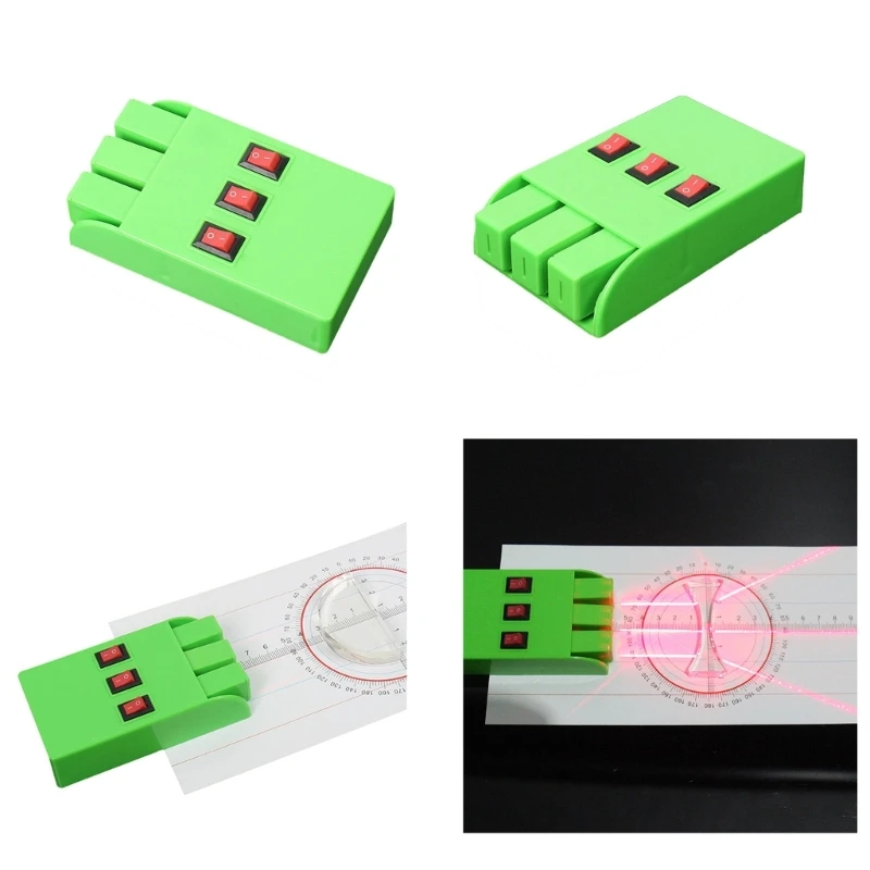 Physics Experimental Equipment Physics Optical Experiment Equipment Three Way Parallel Lasers Light Source Set for Optical Experiments and Research H8WD