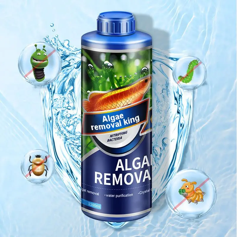 Aquatic Algae Remover 300ml for Fish Tank Pond