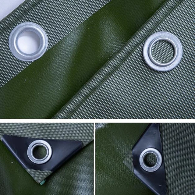 1*1 M Sűrű Vászon Esőkikötő Ponyvás Teherautó Ipari Lombkorona Tarp Kültéri Napfényes Napfény És Eső Borítás - Image 5