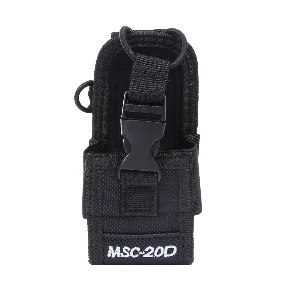 

MSC-20D Nylon Walkie Talkie Bag Case Radio Pocket Holder Bag for Kenwood BaoFeng UV-5R BF-888S Mototrola Package Pouch Case