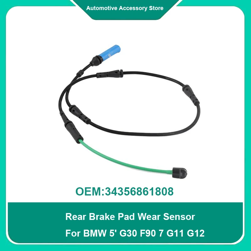 

1Piece Front 34356861807 34356890788 Rear 34356861808 34356890791 Brake Pad Wear Sensor for BMW 5' G30 F90 7 G11 G12