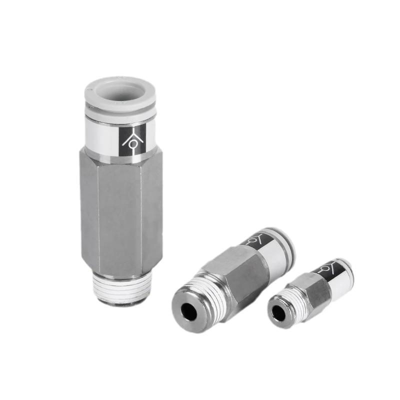 Pneumatic-One-way-Non-Return-Check-Valve-SMC-Type-Straight-Control-AKH ...