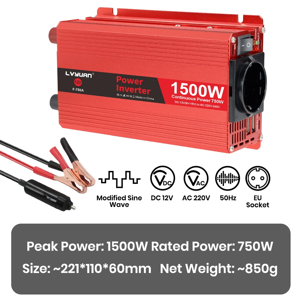 1500W red EU