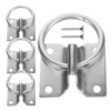 4 Pcs Horse Tie Ring Sturdy Cross Lead Ring Blocker Bolt Stable Supplies Training Competition Riding Halters Equine Accessories 1