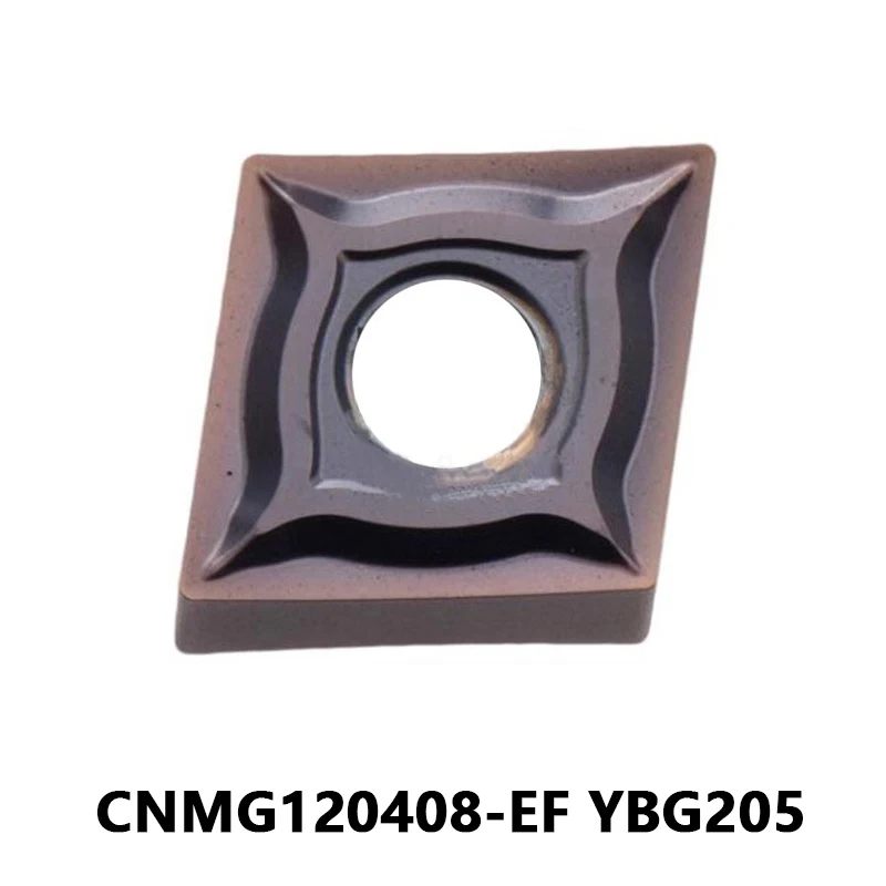 

Lathe Tool CNMG120408-EF YBG205 External Turning Tool Metal Tool Cutter CNMG 120408 EF Carbide Inserts Turning Blades Mechanical
