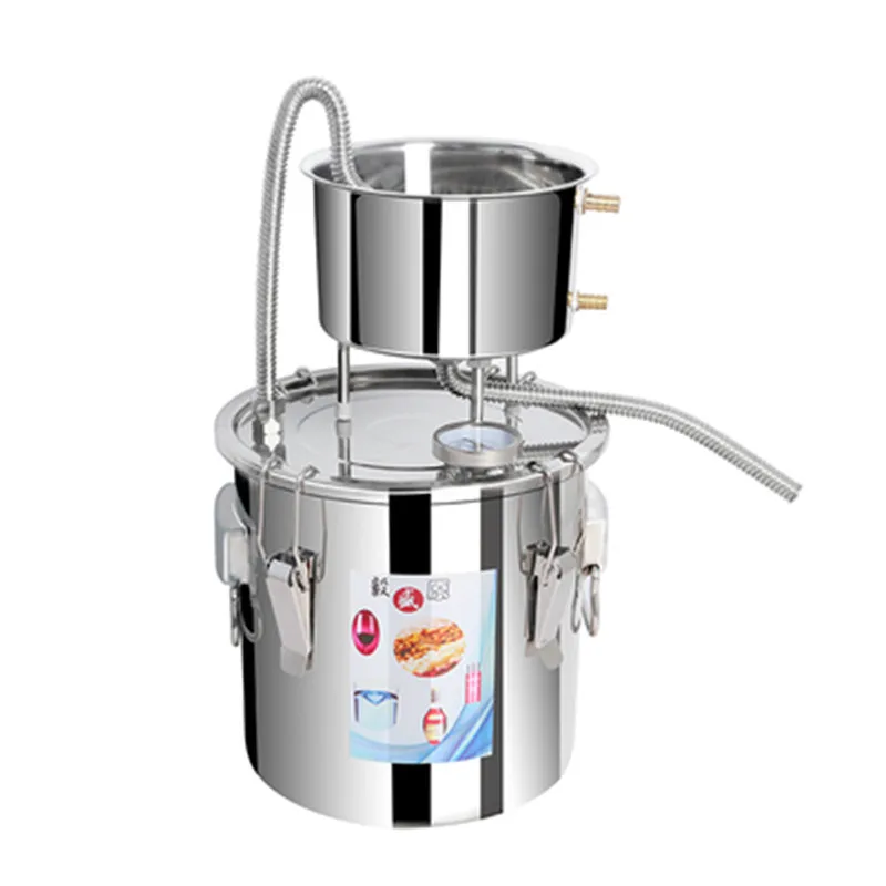 

Free shipping alcohol liquor spirits distillers wine making brandy liquor wine fermentation distillation 2 in 1 10L 1set