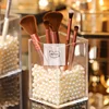 Make Up Organizer Plastic Makeup Brush Pot Storage Acrylic For Cosmetics Holder Desk Cosmetic Storage Container 2