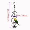 Parrot 304 Stainless Steel Toy Pet Bird Bite String Toys Gnawing Chewing Climbing Cage Supplies Pets Hanging Accessories 5