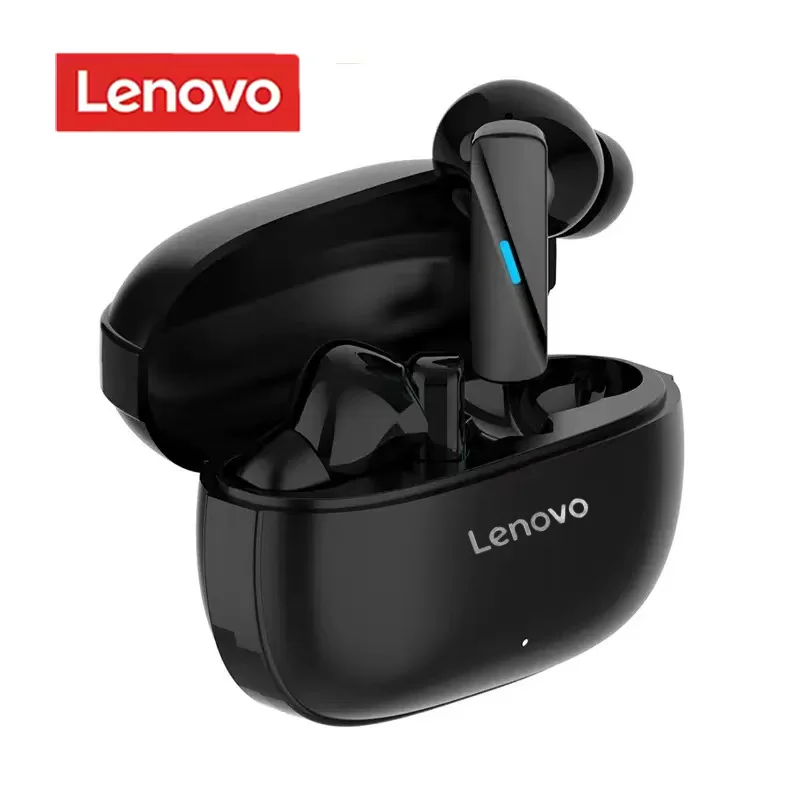 Lenovo TWS Wireless Bluetooth Headset Touch Control Mic Earbuds Wireless Headphones Noise Cancelling In-Ear Handsfree With Mic