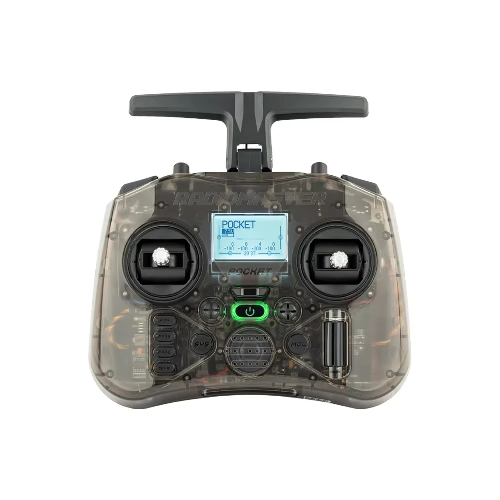 Radiomaster Pocket EdgeTX 2.4G Radio Controller FCC LBT (Mode2 Left-handed Throttle ) CC2500 / ELRS Hall Gimbal Transmitter thumbnail 2